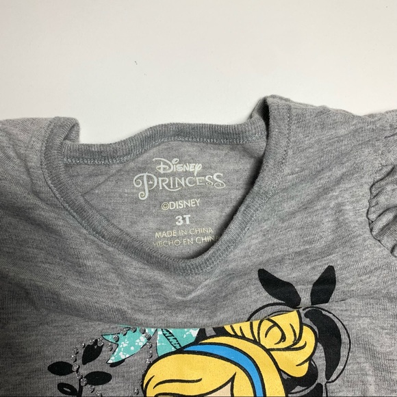 NWT Disney Princess 3pc hoodie vest set size 3T - Picture 7 of 8